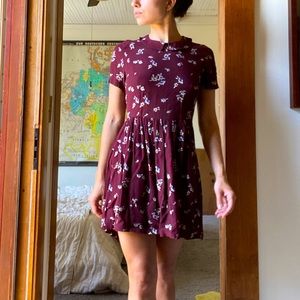 Vintage flower dress from Los Angeles